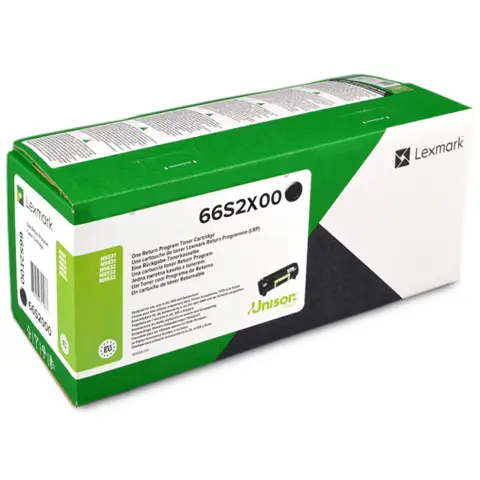 Toner Lexmark 66S2X00 Czarny do drukarek (Oryginalny) [31k]